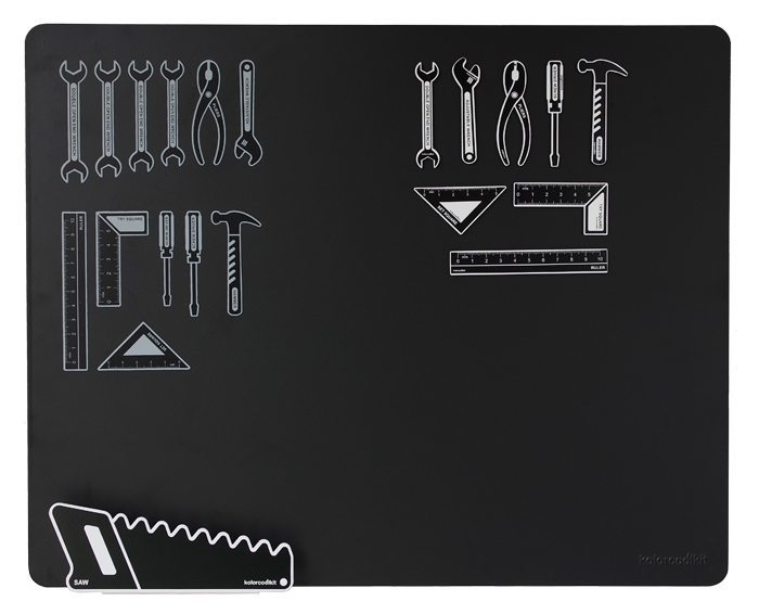 กระดานแม่เหล็ก เครื่องมือ เอ๊กซ์ตร้า ขนาด 40 x 50 ซม