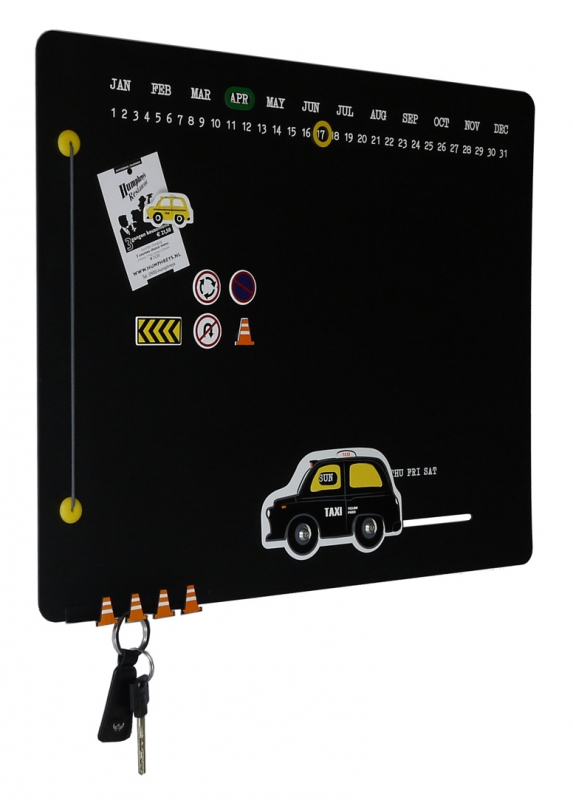 กระดานดำ พร้อมรถลอนดอนแท๊กซี่