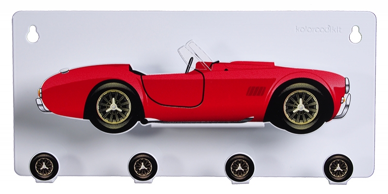 ที่แขวนกุญแจ รถสปอร์ตสีแดง