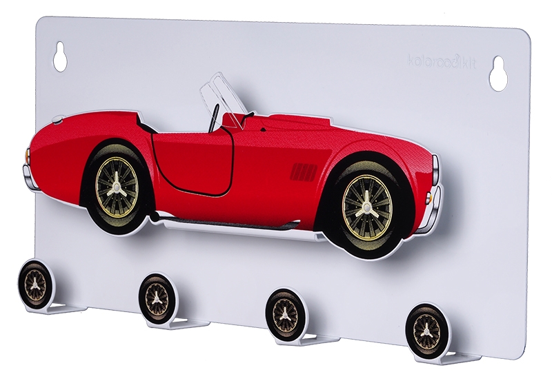 ที่แขวนกุญแจ รถสปอร์ตสีแดง